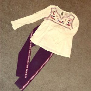 Adorable girl’s outfit size 6/6x